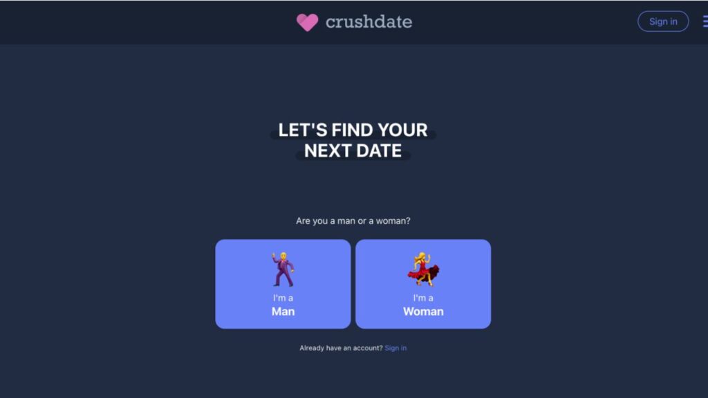 CrushDate site